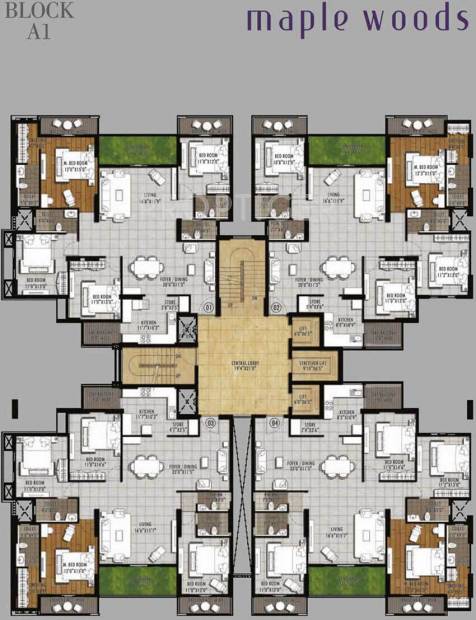  maple-woods Images for Cluster Plan of Shekhar Maple Woods