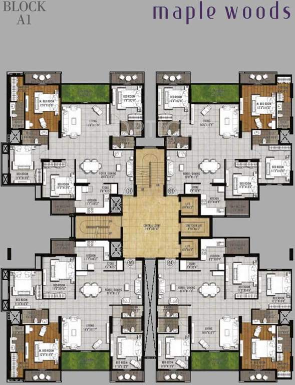 maple woods Images for Cluster Plan of Shekhar Maple Woods