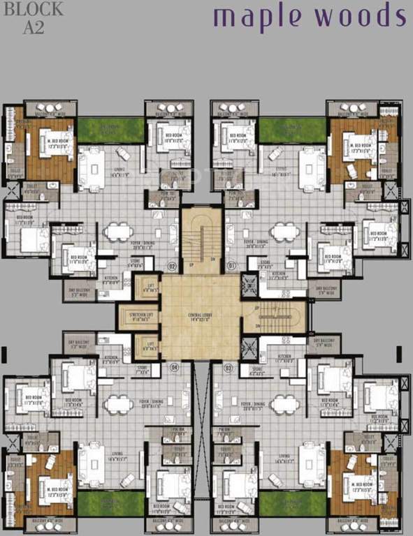 maple woods Images for Cluster Plan of Shekhar Maple Woods