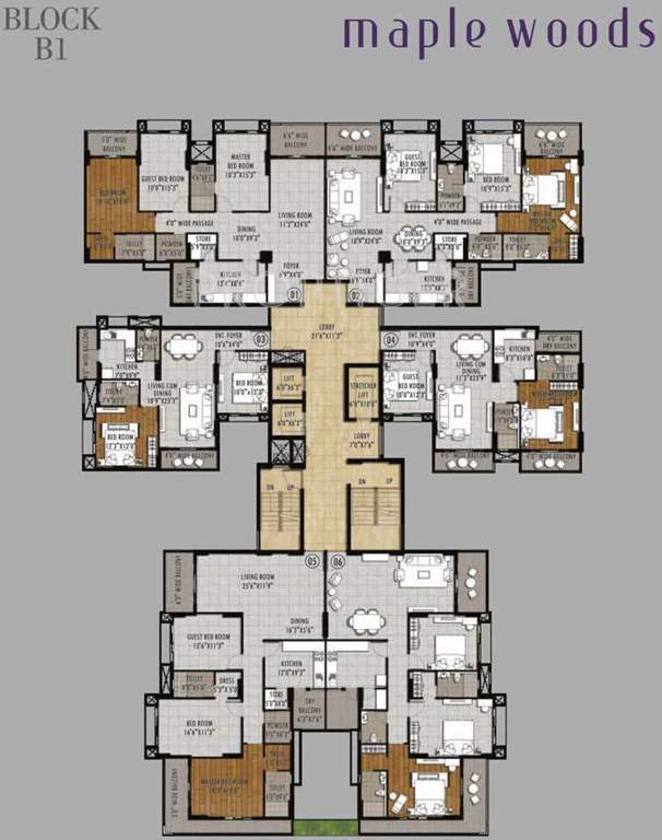 maple woods Images for Cluster Plan of Shekhar Maple Woods
