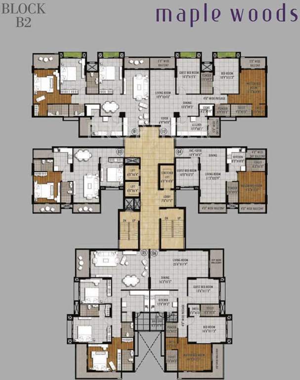 maple woods Images for Cluster Plan of Shekhar Maple Woods