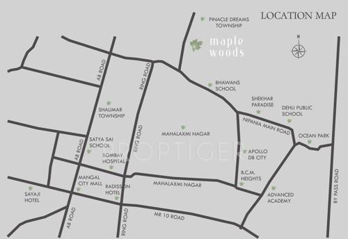  maple-woods Images for Location Plan of Shekhar Maple Woods
