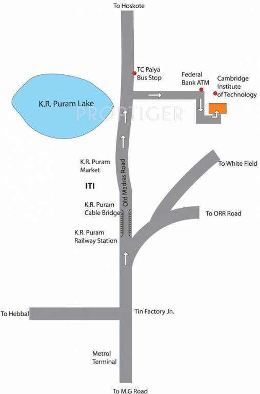 Images for Location Plan of SVS Constructions Ramanasri Maples