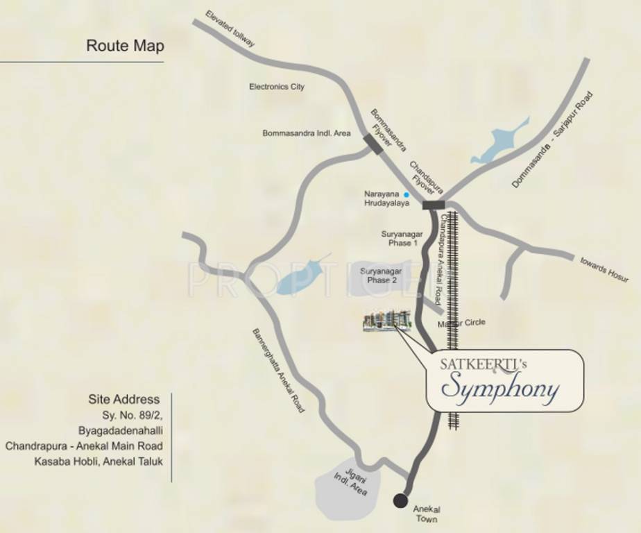 Images for Location Plan of Satkeerthi Symphony