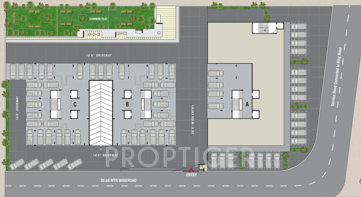 Images for Cluster Plan of Aaryan Embassy