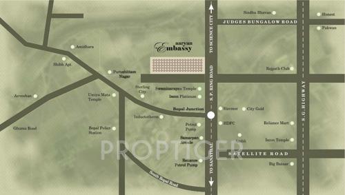  embassy Images for Location Plan of Aaryan Embassy