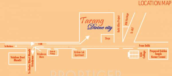 Images for Location Plan of Tarang Divine City