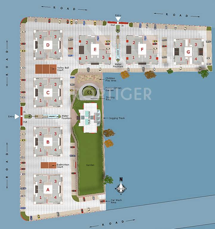  residency Images for Layout Plan of Happy Home Residency