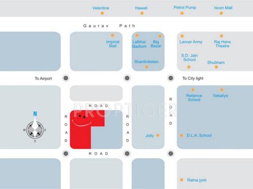 Images for Location Plan of Happy Home Residency residency Images for Location Plan of Happy Home Residency