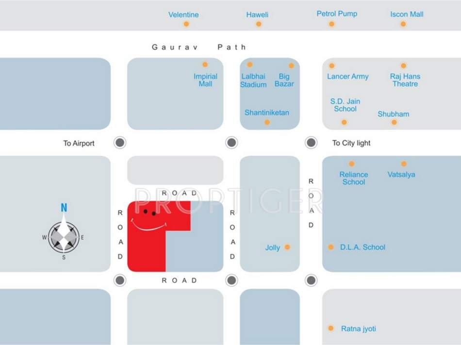  residency Images for Location Plan of Happy Home Residency