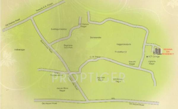  sai-residency Location Plan
