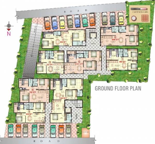 Images for Cluster Plan of Vaishnavi Constructions Prakash Emerald