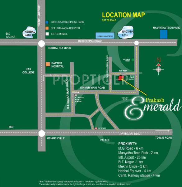 Images for Location Plan of Vaishnavi Constructions Prakash Emerald