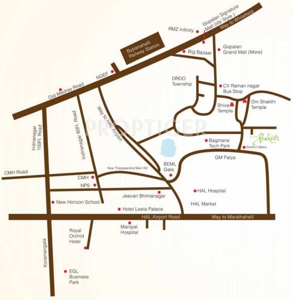 Images for Location Plan of Gowri Prakriti