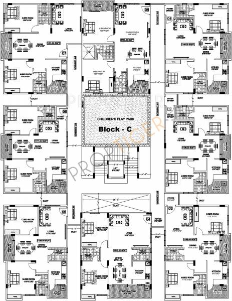 Images for Cluster Plan of N S Brothers Group SLV Elite