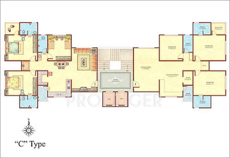 Images for Cluster Plan of Happy Home Nandini