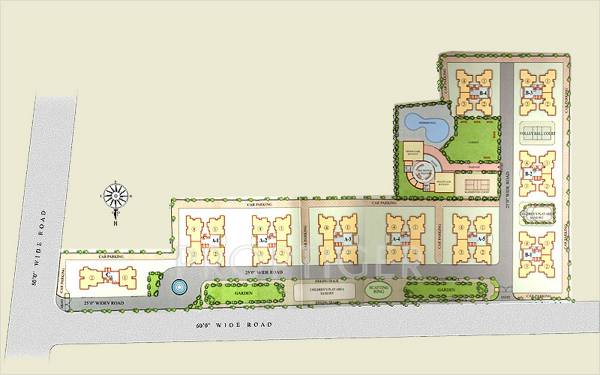 Images for Layout Plan of Happy Home Nandini