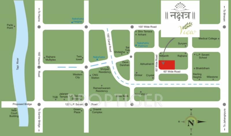 Images for Location Plan of Happy Home Nakshatra View