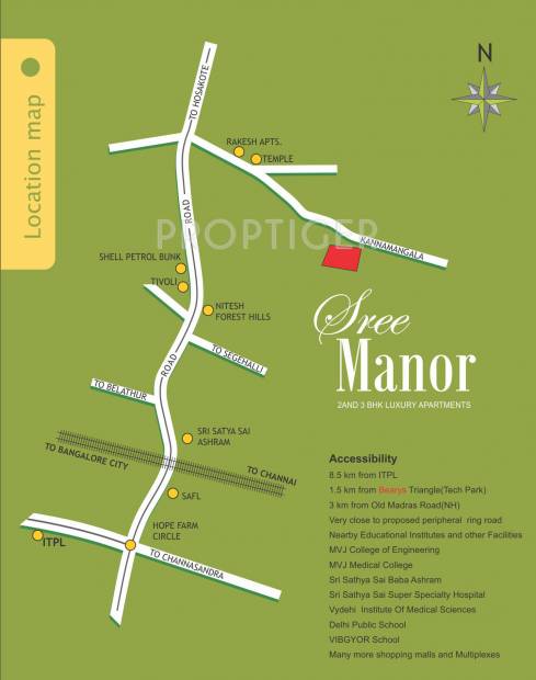 Images for Location Plan of Prathamaa Shree Manor