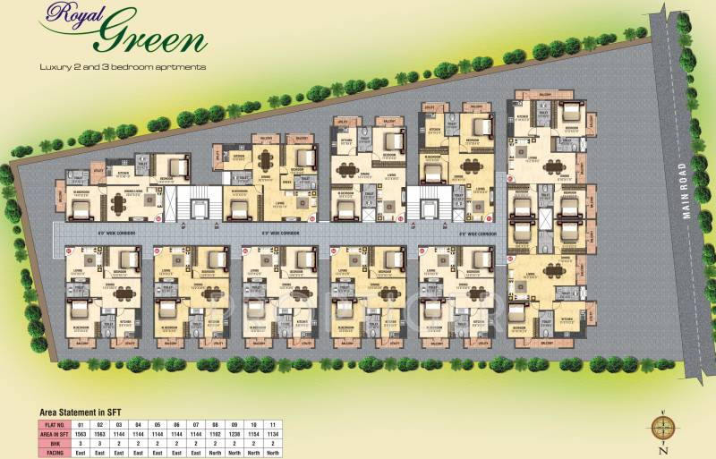 Images for Layout Plan of Green Royal Green