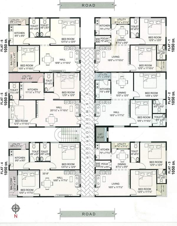 Images for Cluster Plan of Rajagopal Bhupathi Residency