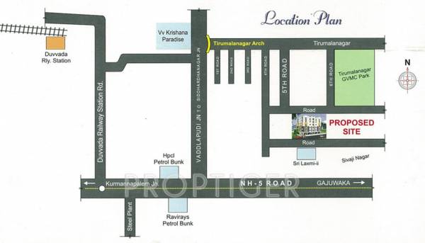 Images for Location Plan of Rajagopal Bhupathi Residency