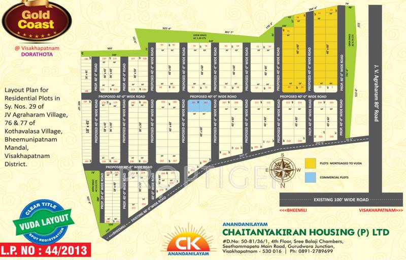 Images for Layout Plan of Chaitanya Gold Coast