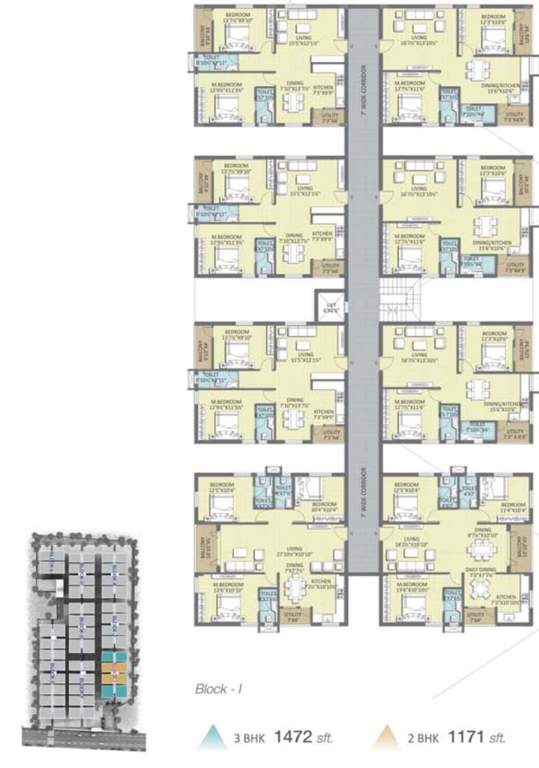 florence village Images for Cluster Plan of Florence Village