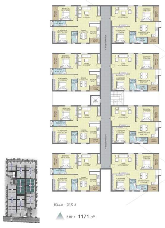 florence village Images for Cluster Plan of Florence Village