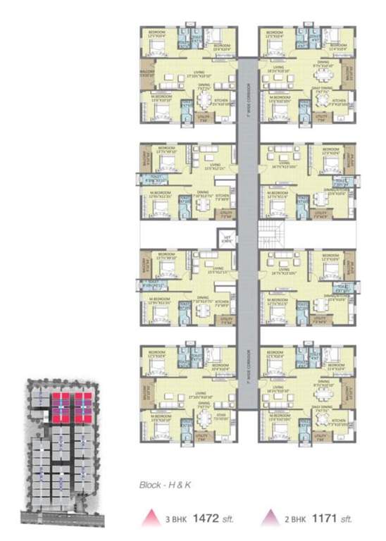 florence village Images for Cluster Plan of Florence Village