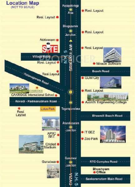 Images for Location Plan of Bhashyam Developers Central Park Images for Location Plan of Bhashyam Developers Central Park
