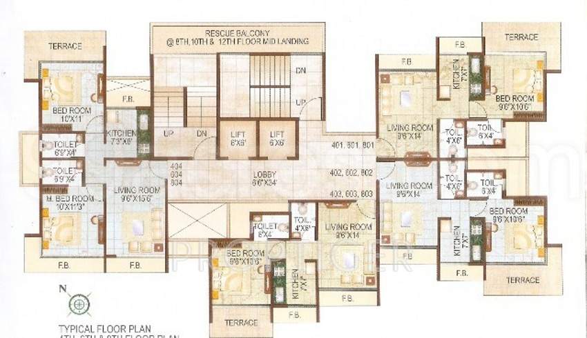 Images for Cluster Plan of Aristo Krishna Residency