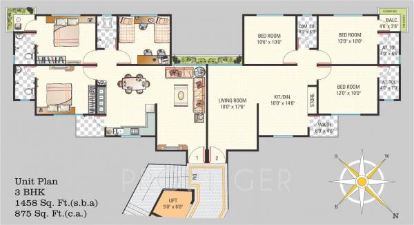 Images for Cluster Plan of Happy Home Nakshatra Heights Images for Cluster Plan of Happy Home Nakshatra Heights