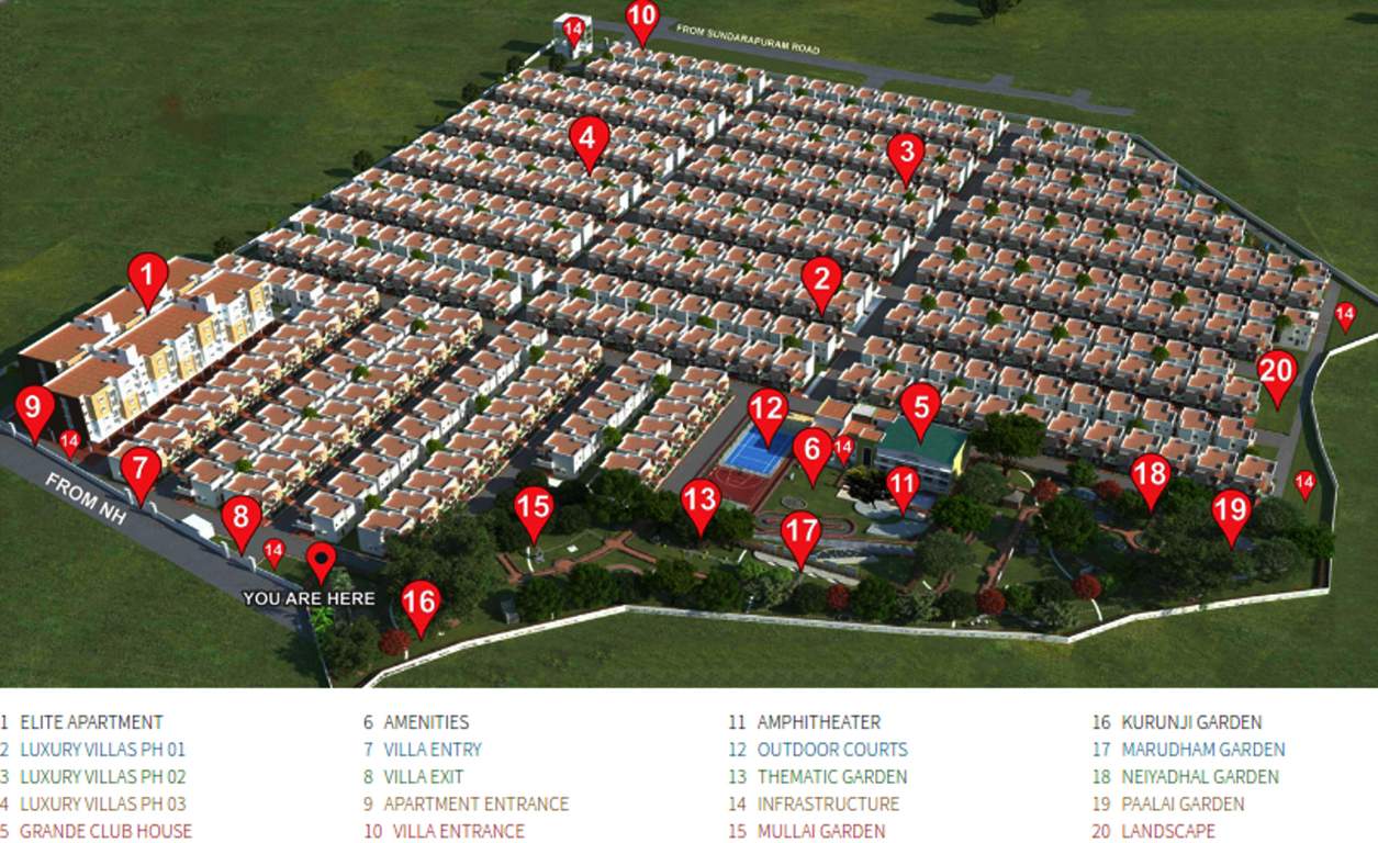shreshta Images for Layout Plan of Shriram Shreshta