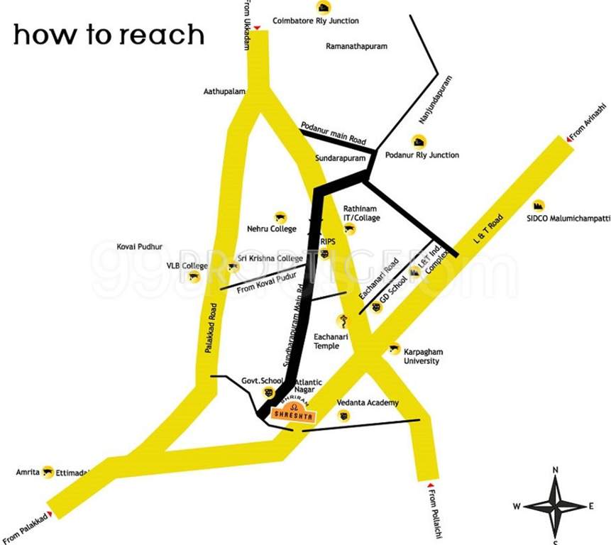 shreshta Images for Location Plan of Shriram Shreshta