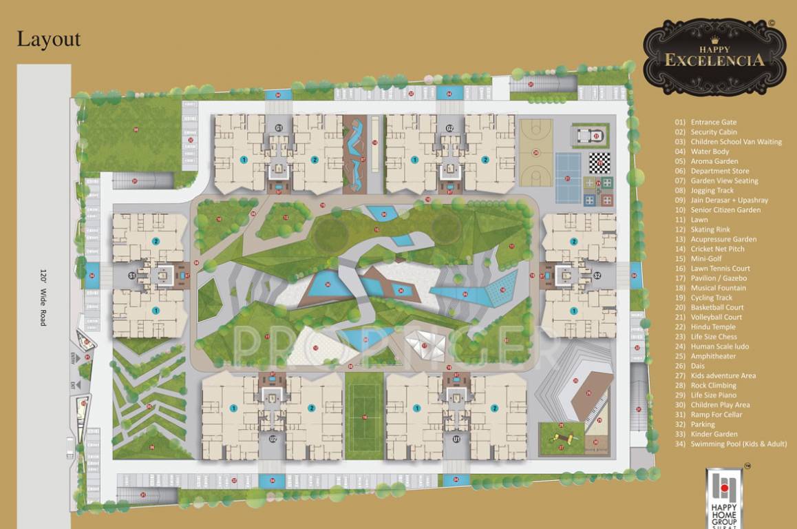 Images for Layout Plan of Happy Home Excelencia