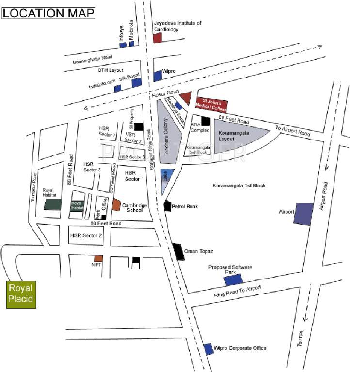  placid Images for Location Plan of Royal Placid