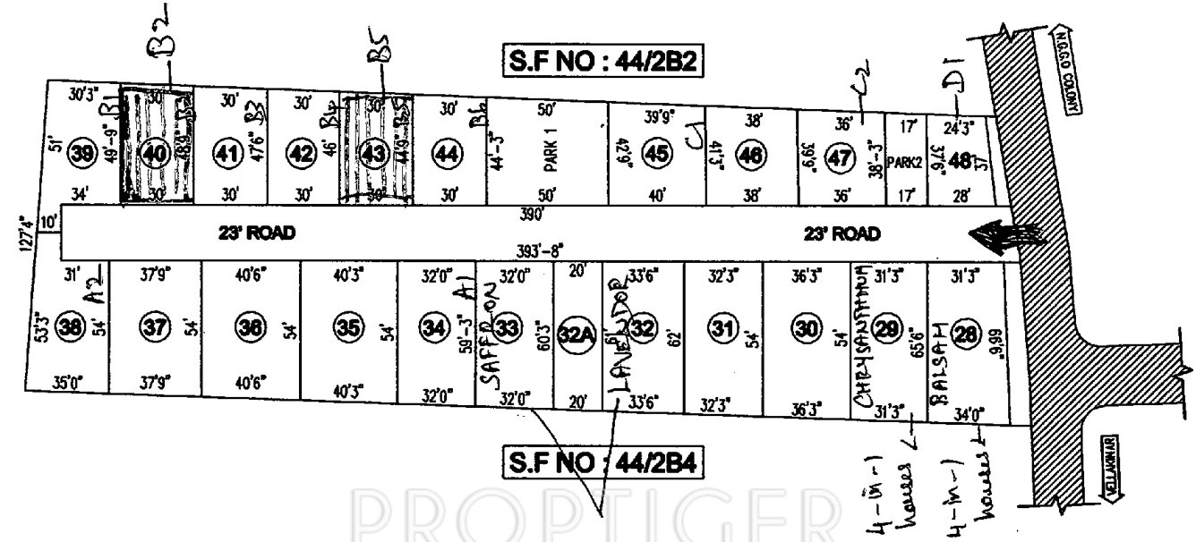 Images for Layout Plan of Advaitaa Orange Blossom