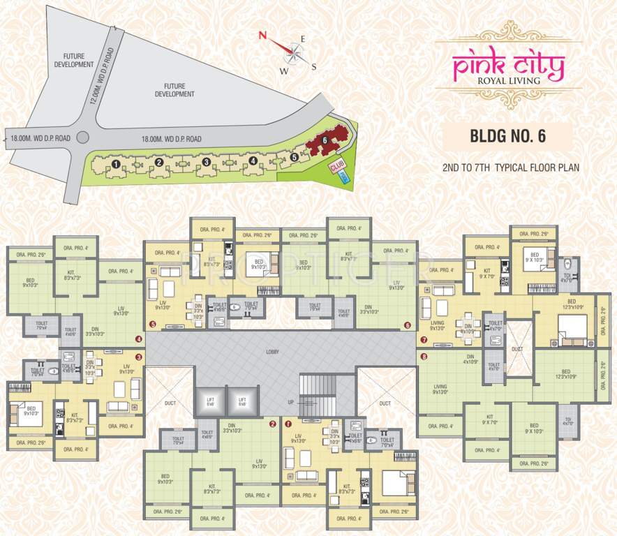 Images for Cluster Plan of Ami Pink City