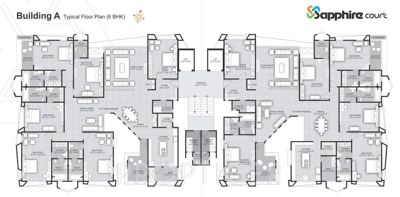 Images for Cluster Plan of Rameshwaram Sapphire Court