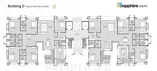 Images for Cluster Plan of Rameshwaram Sapphire Court Images for Cluster Plan of Rameshwaram Sapphire Court