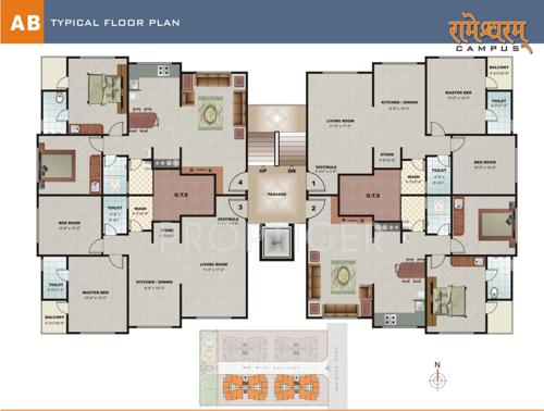 Images for Cluster Plan of Rameshwaram Campus