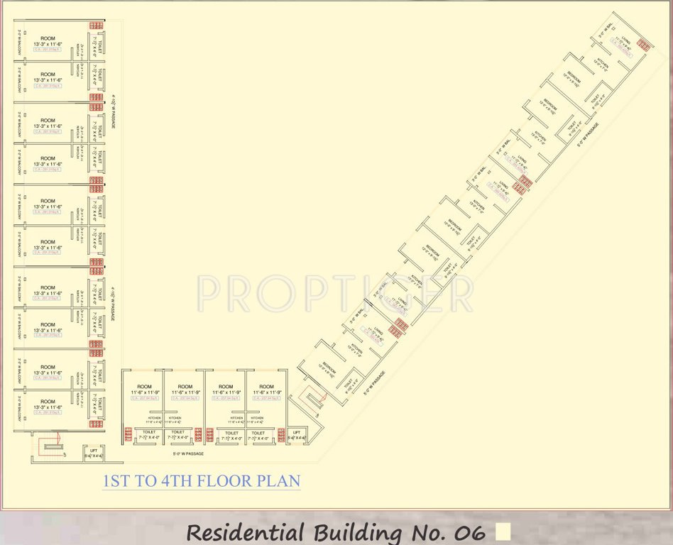 Images for Cluster Plan of Sai River Palace