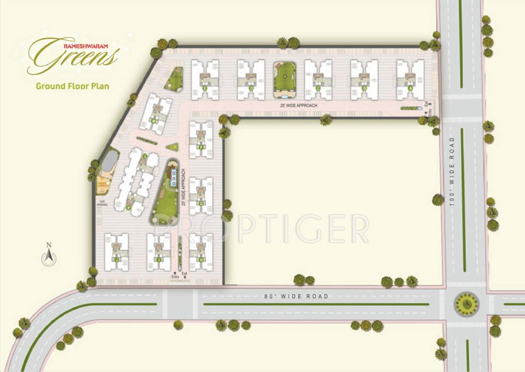 greens Images for Cluster Plan of Rameshwaram Greens