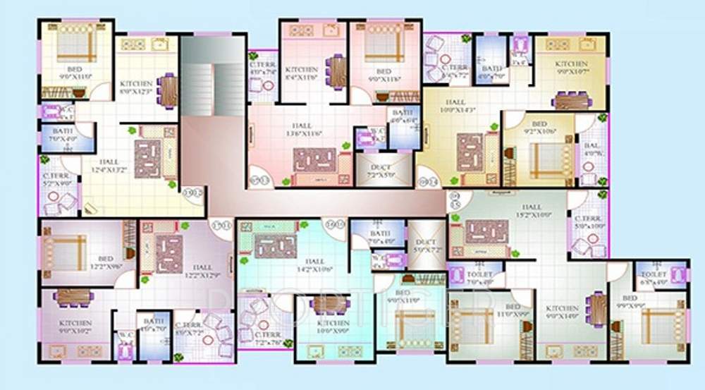 Images for Cluster Plan of  Kalash