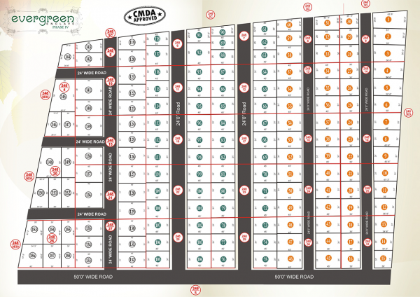 Images for Layout Plan of Anand Evergreen Enclave Phase IV