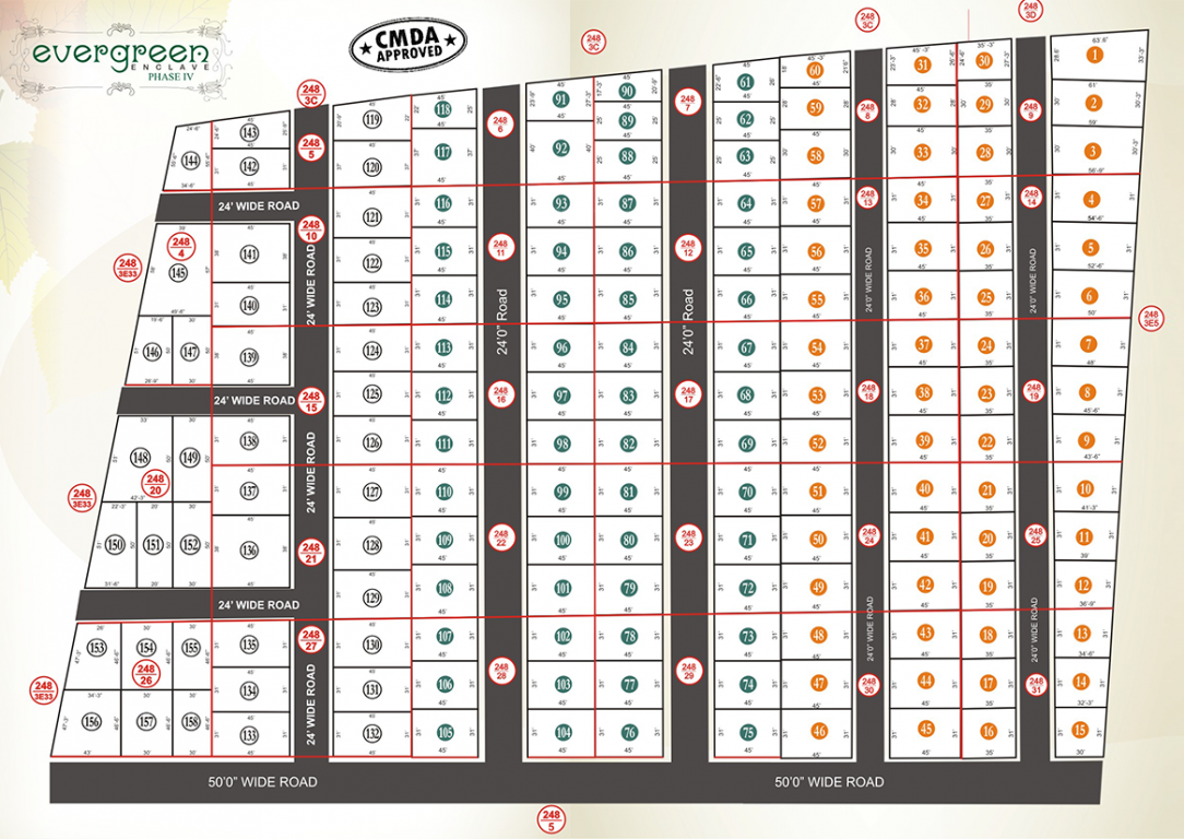Images for Layout Plan of Anand Evergreen Enclave Phase IV