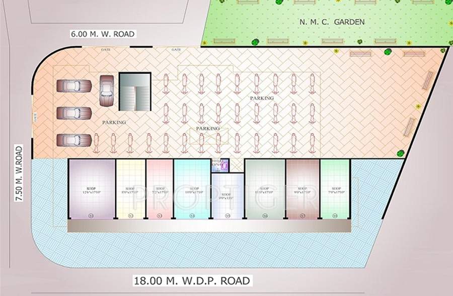 Images for Cluster Plan of  Jyoti Residency
