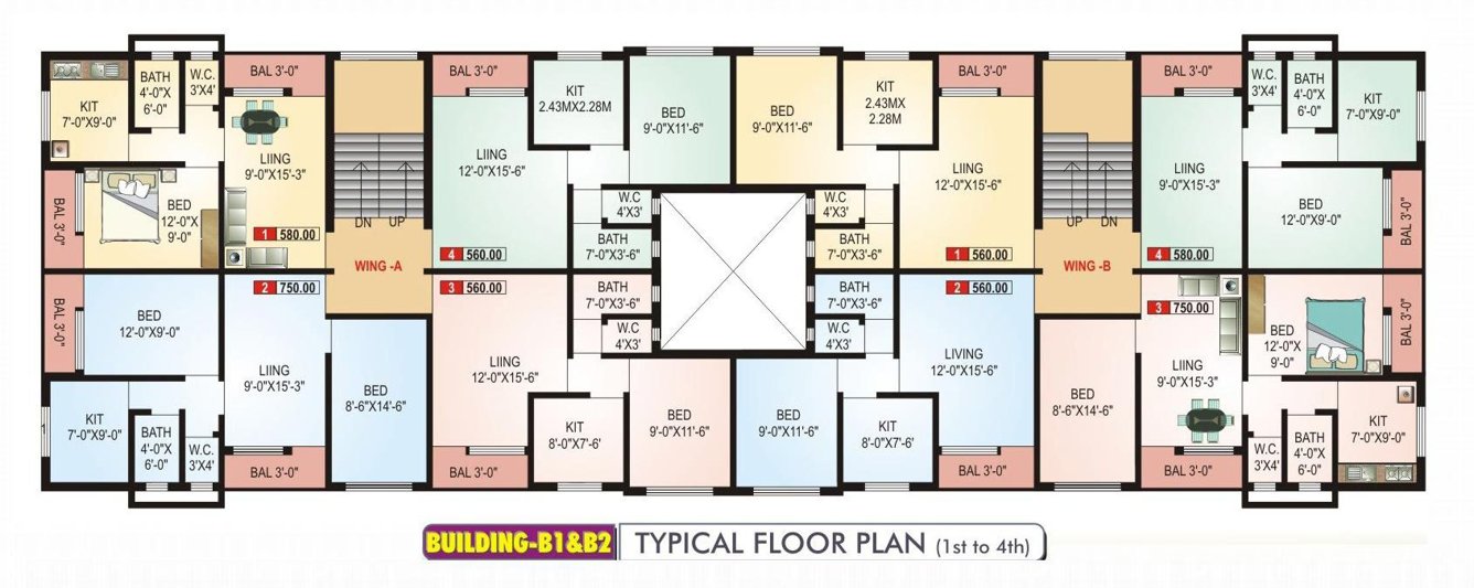 Images for Cluster Plan of JKT Usha Joshi Park
