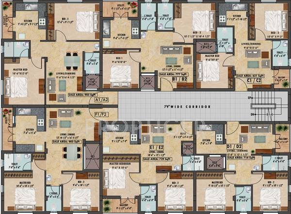 Images for Cluster Plan of Ranga Gomathi